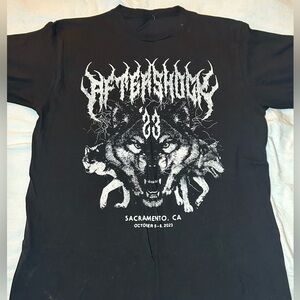 2023 Aftershock official merch tee